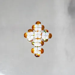  - Brooch Sukhdeep -  - Laiton argenté